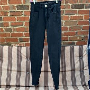 Black American eagle jeans